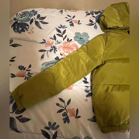 NWOT Kangol x H&M Reflective Hi-Vis Puffer Jacket Coat size XS - Picture 8 of 13